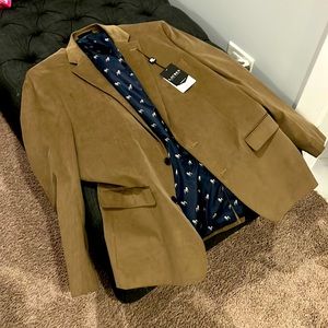 Ralph Lauren ultra flex classic fit corduroy blazer, NWT.  Size 46 Long.